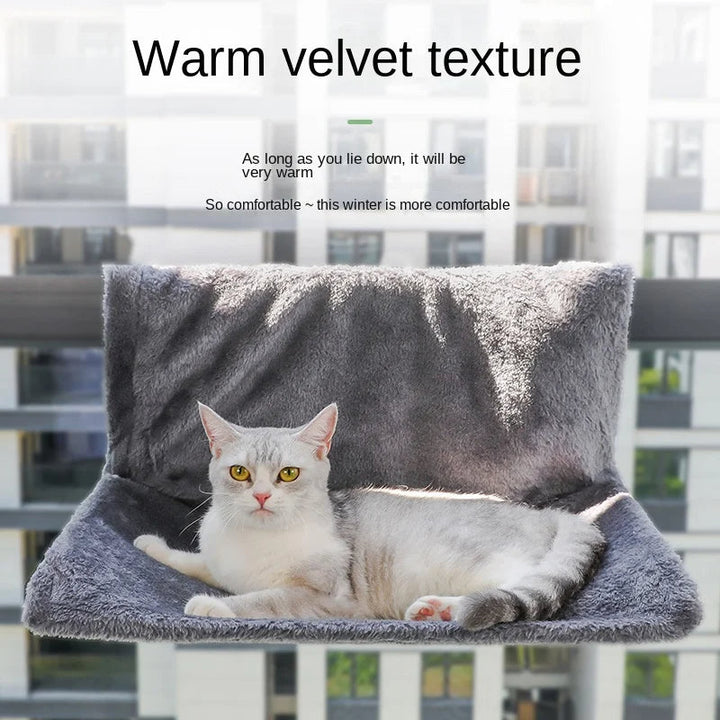 Fluffy Cat Hammock Luvikno