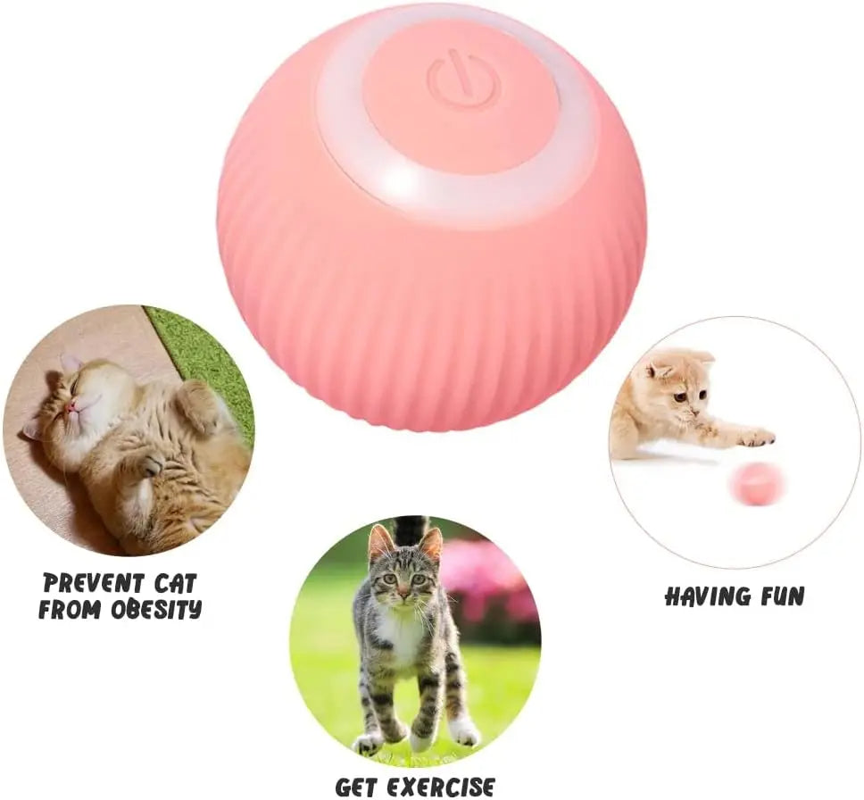 Interaktiv katt lekeball Luvikno
