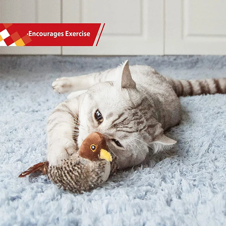 Sangfugl leke for katter Luvikno