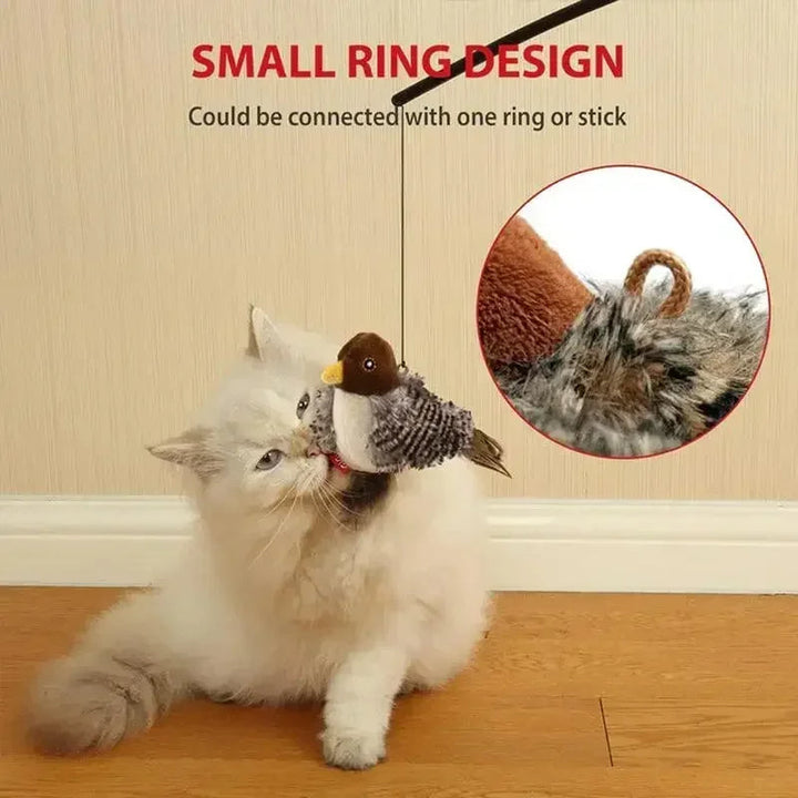 Sangfugl leke for katter Luvikno