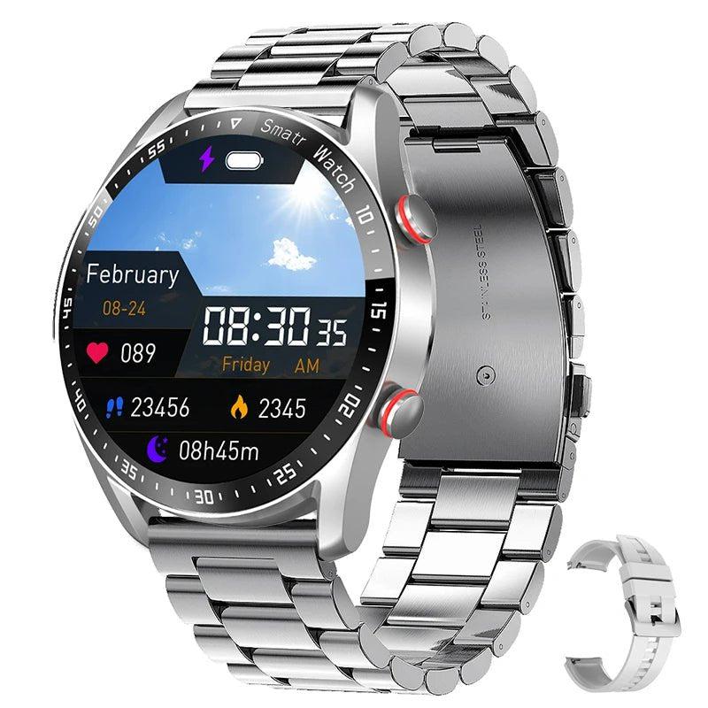 PulseTrack Smartwatch - Smartklokke for helse og tilkobling Luvikno