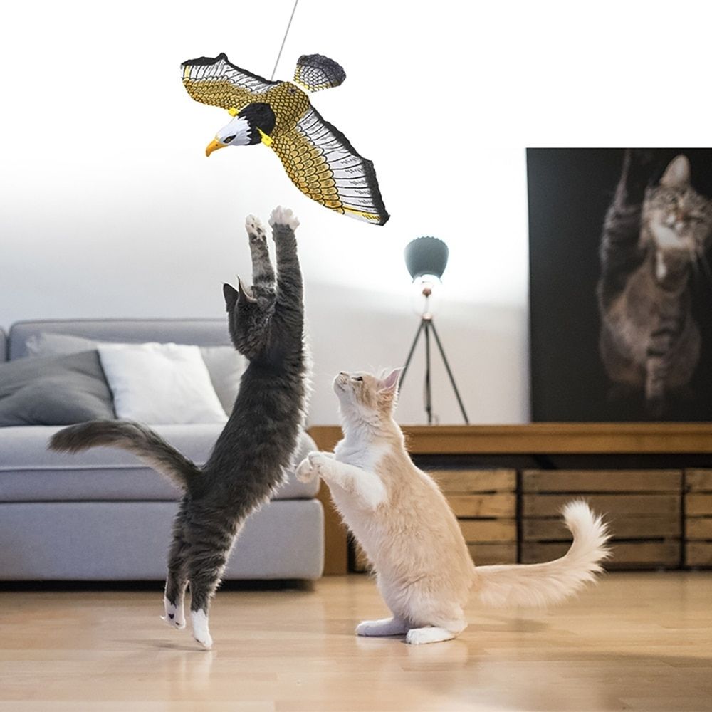 Interaktiv kattelek til moro og aktivitet - FeatherFlight™ Luvikno