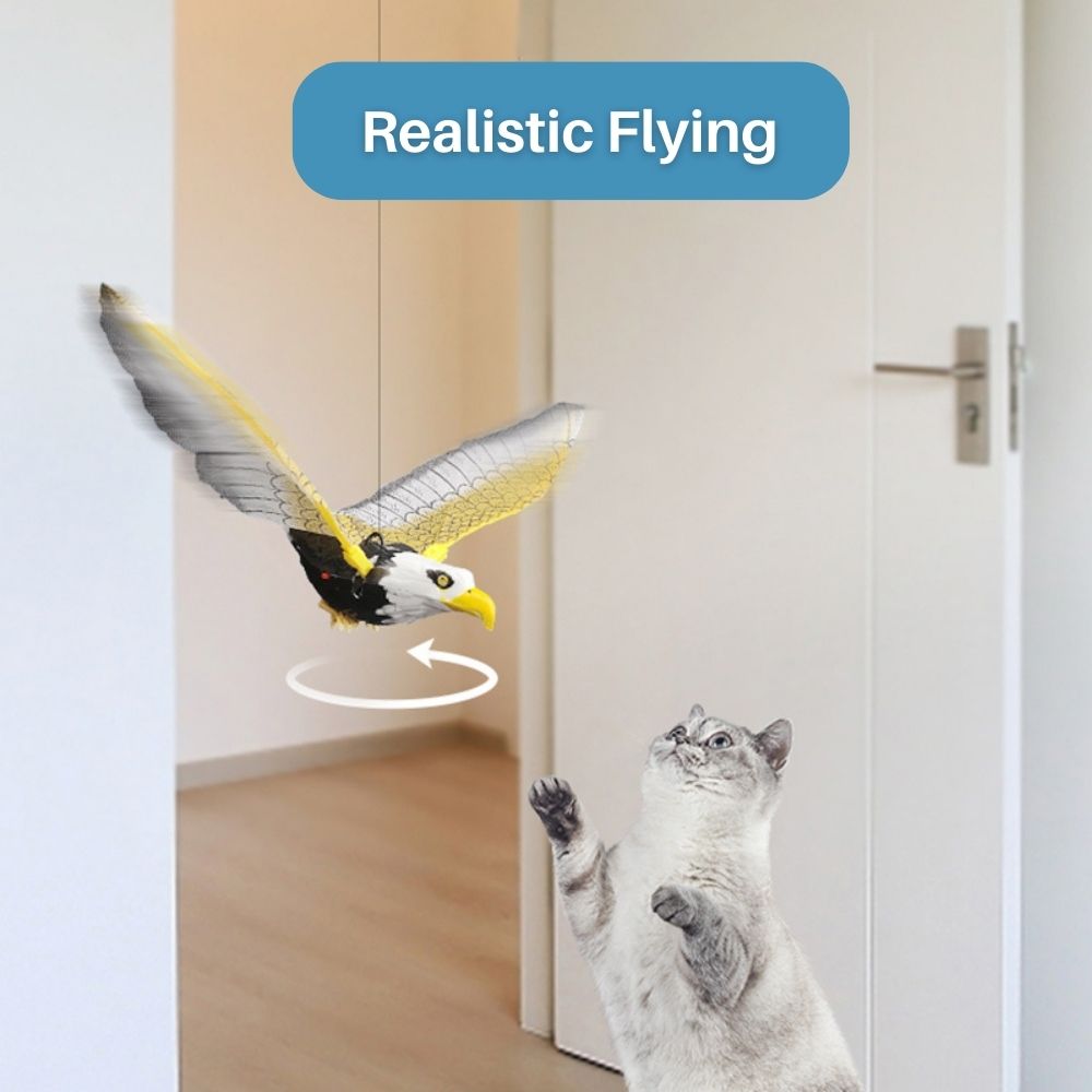 Interaktiv kattelek til moro og aktivitet - FeatherFlight™ Luvikno