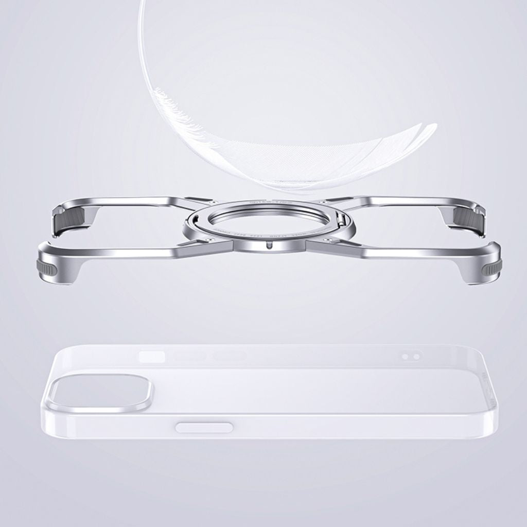 Usynlig MagSafe iPhone-deksel - Ultratynn, Beskyttende og Trådløst Oppladbar | Luvikno