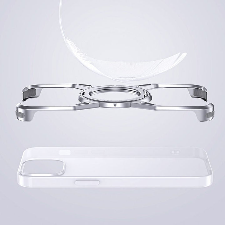 Usynlig MagSafe iPhone-deksel - Ultratynn, Beskyttende og Trådløst Oppladbar | Luvikno