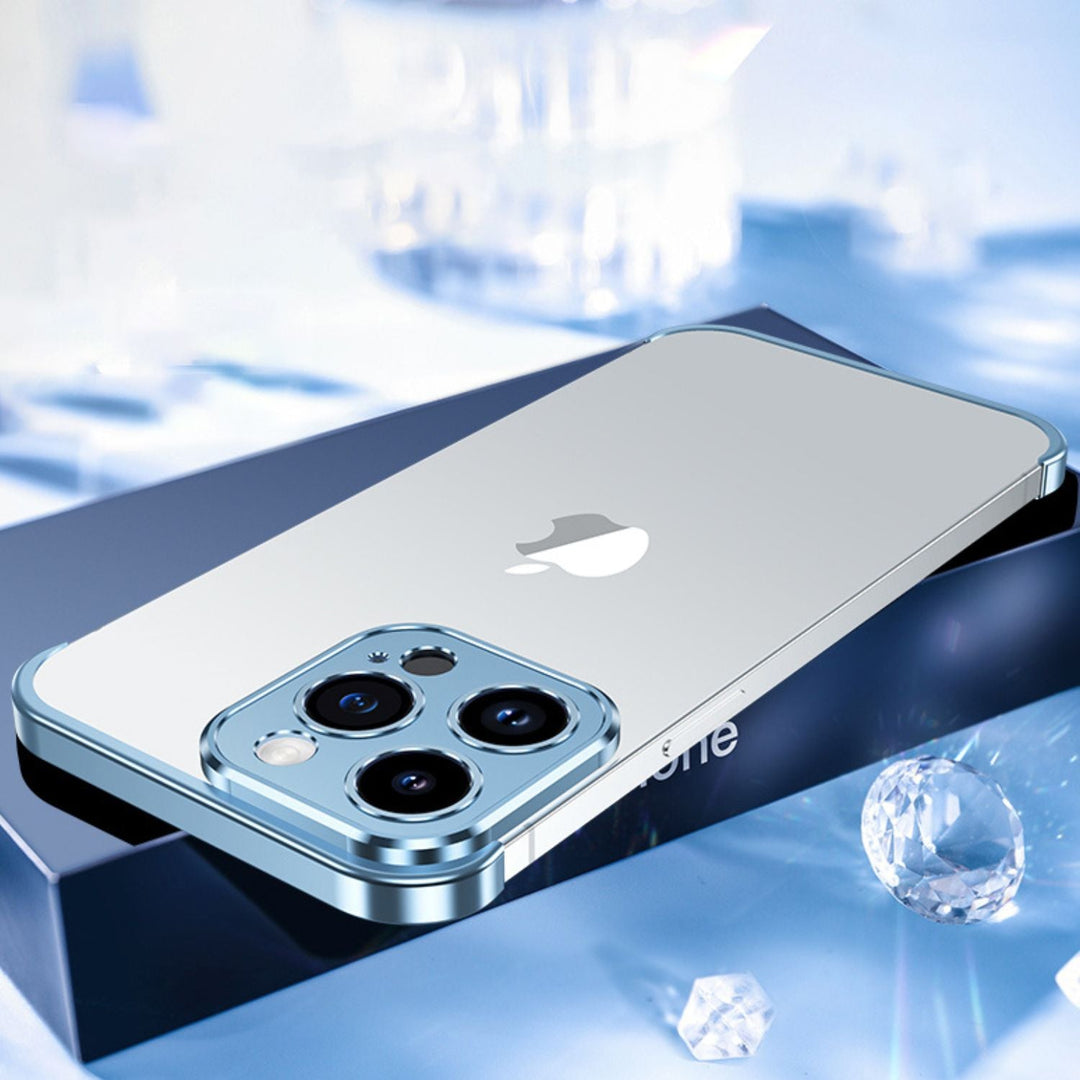 Ultrafin metalldeksel for iPhone – Usynlig beskyttelse, Slank og solid telefonskal | Luvikno