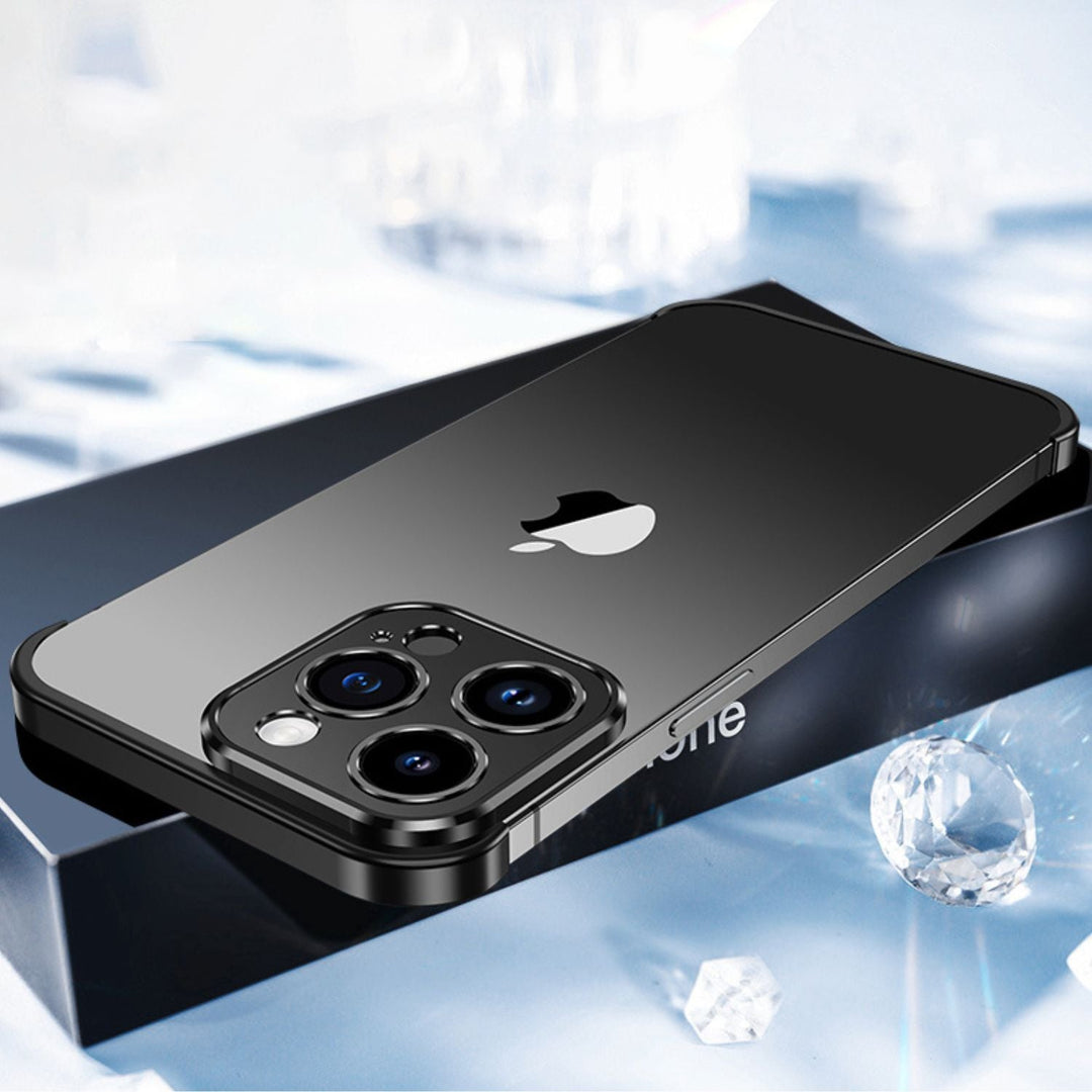 Ultrafin metalldeksel for iPhone – Usynlig beskyttelse, Slank og solid telefonskal | Luvikno