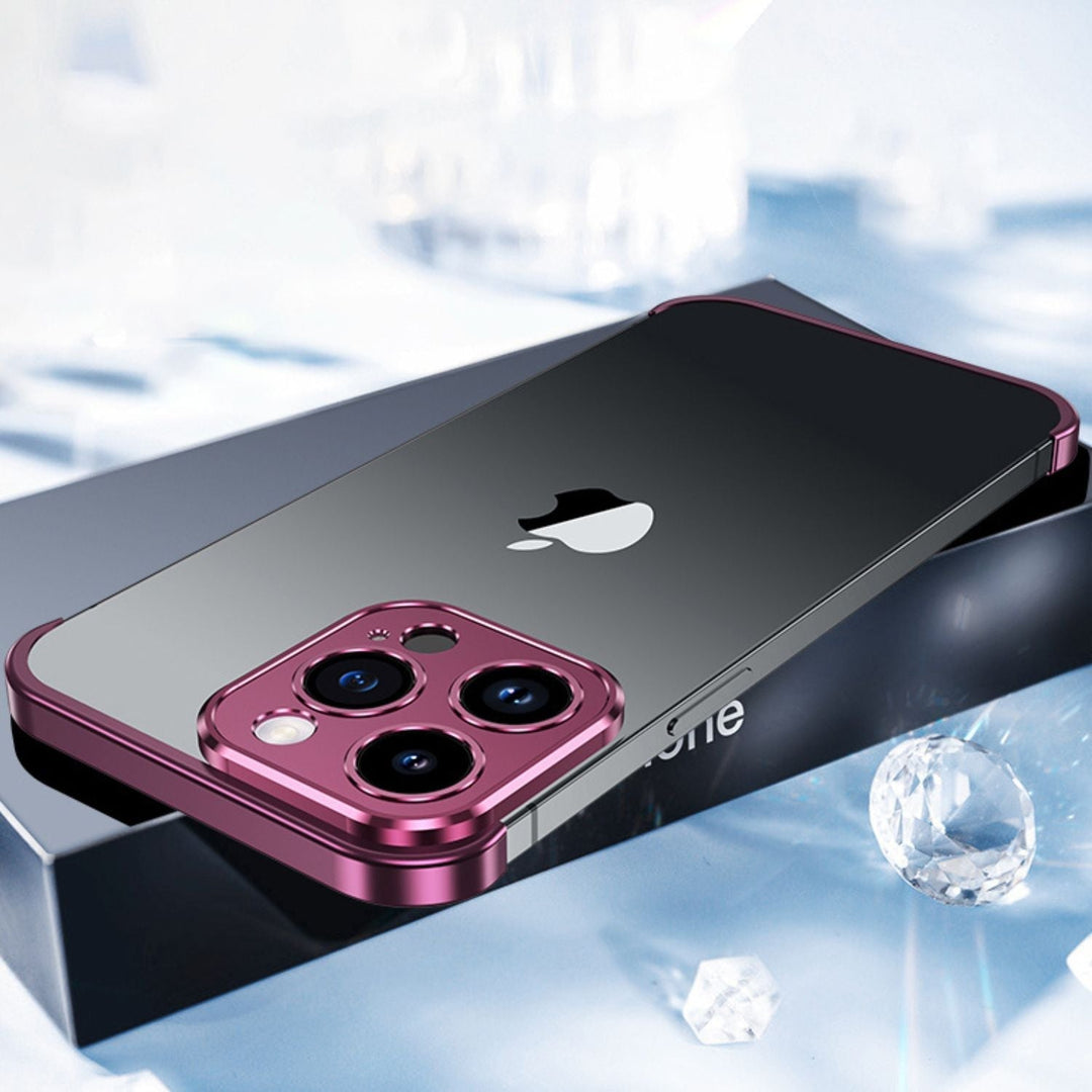 Ultrafin metalldeksel for iPhone – Usynlig beskyttelse, Slank og solid telefonskal | Luvikno