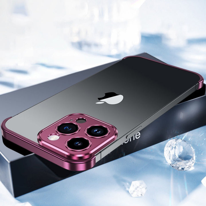 Ultrafin metalldeksel for iPhone – Usynlig beskyttelse, Slank og solid telefonskal | Luvikno