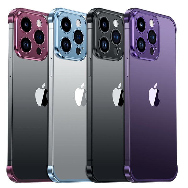 Ultrafin metalldeksel for iPhone – Usynlig beskyttelse, Slank og solid telefonskal | Luvikno