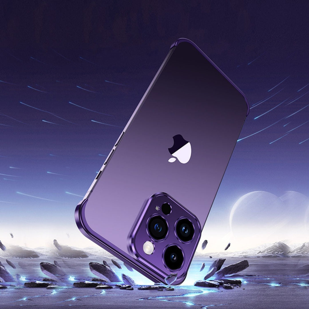 Ultrafin metalldeksel for iPhone – Usynlig beskyttelse, Slank og solid telefonskal | Luvikno