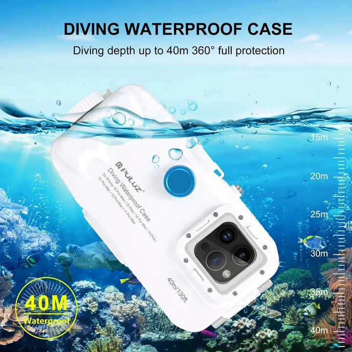 Luvikno | 40 Meter Forseglet Vanntett iPhone Etui