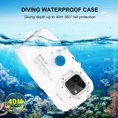Luvikno | 40 Meter Forseglet Vanntett iPhone Etui