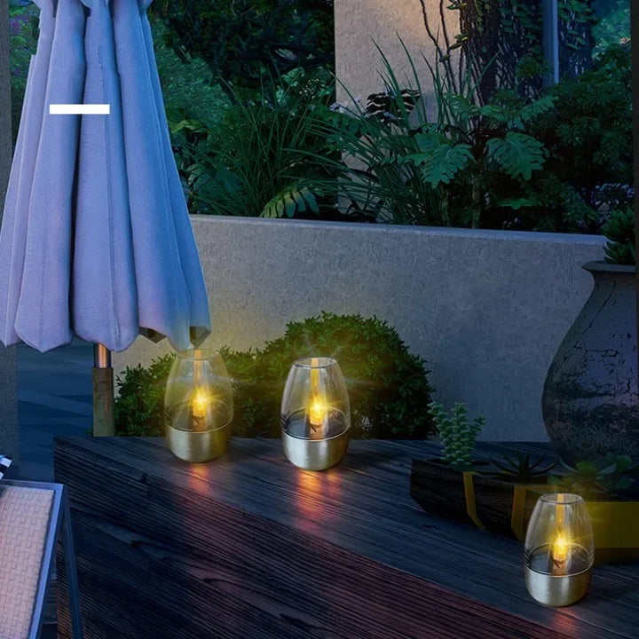 CandelaSoleil – Elegant Solarlampe for Hage og Terrasse Luvikno