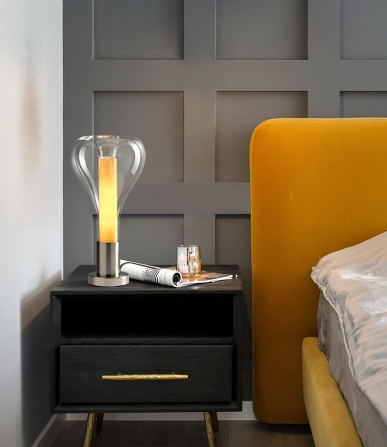 Luvikno | LavaGlow Lampe - Unik kunstnerisk LED belysning