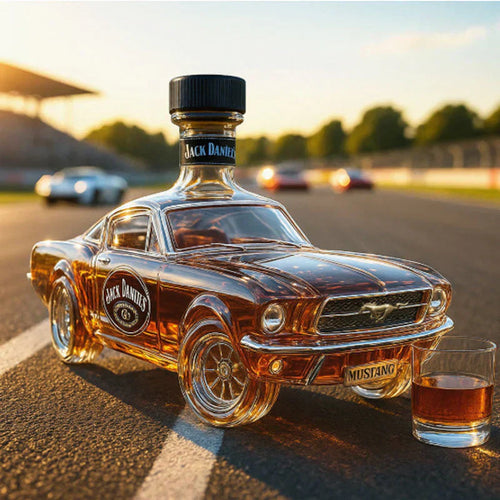 Luvikno | OutlawFlask | Limited Edition Bronco Whiskey Bottle
