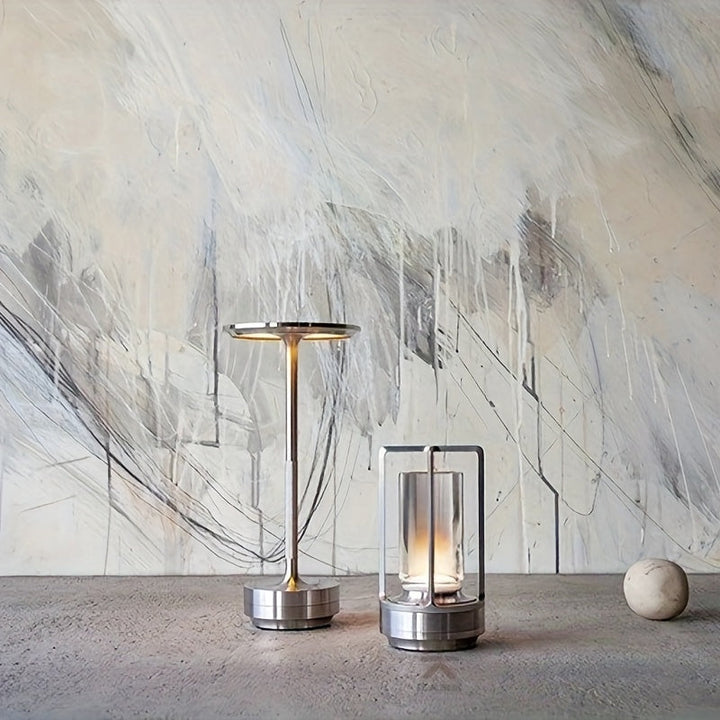 Luvikno | Japansk Stil LED Berøringsbordlampe - ZenLight