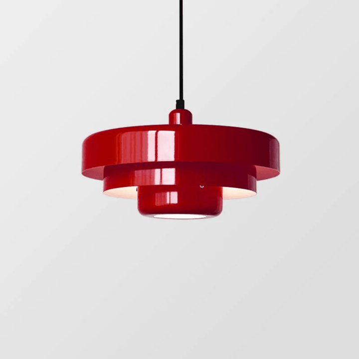 Luvikno | VintageAura Bauhaus LED Pendellampe – Tidløs Luksusbelysning