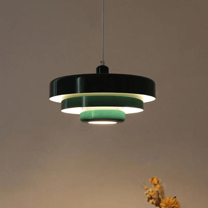 Luvikno | VintageAura Bauhaus LED Pendellampe – Tidløs Luksusbelysning
