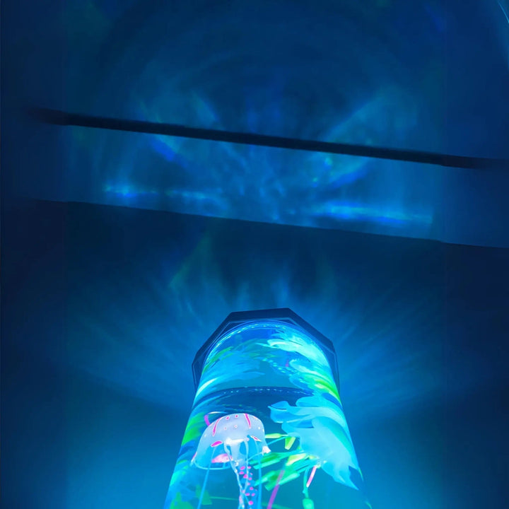 Jellyfish Akvarium Bordlampe | Luvikno