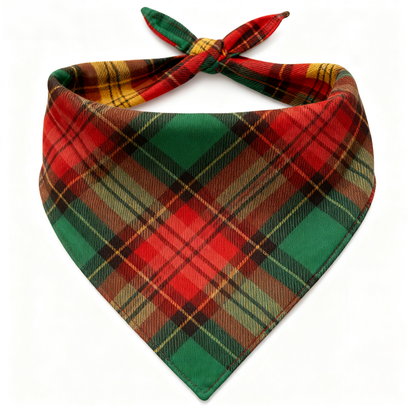 Luvik | Lomaperheen vihreä ruudullinen joulupukumalli