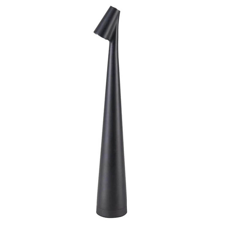Luvikno | Skulpturell Bordlampe Trådløs LED Lampe Solid Aluminiums 10000mAh Batteri 3-Nivå Dimming CRI 90 USB-C Ladekontakt Varm Hvit 2700K