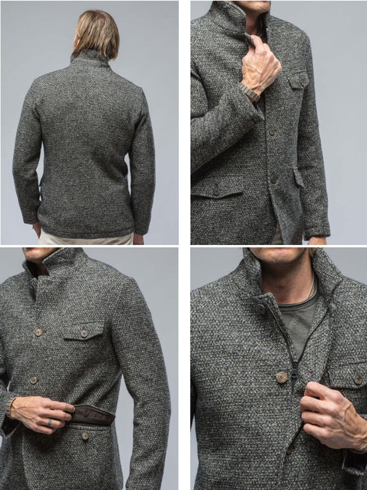 Luvik | Lomme Retro Fritids Blazer med glidelås - Stilfull Komfort