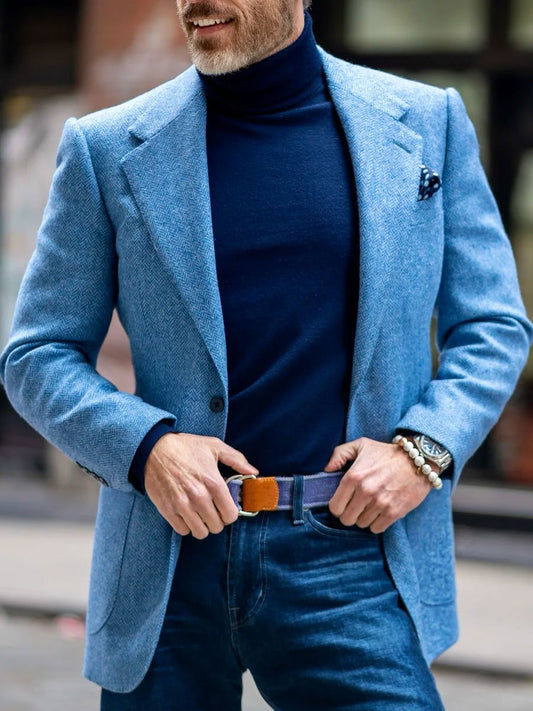 Luvik | Vintage Kalastajalaisvillasta tehty takki - Ajaton tyyli