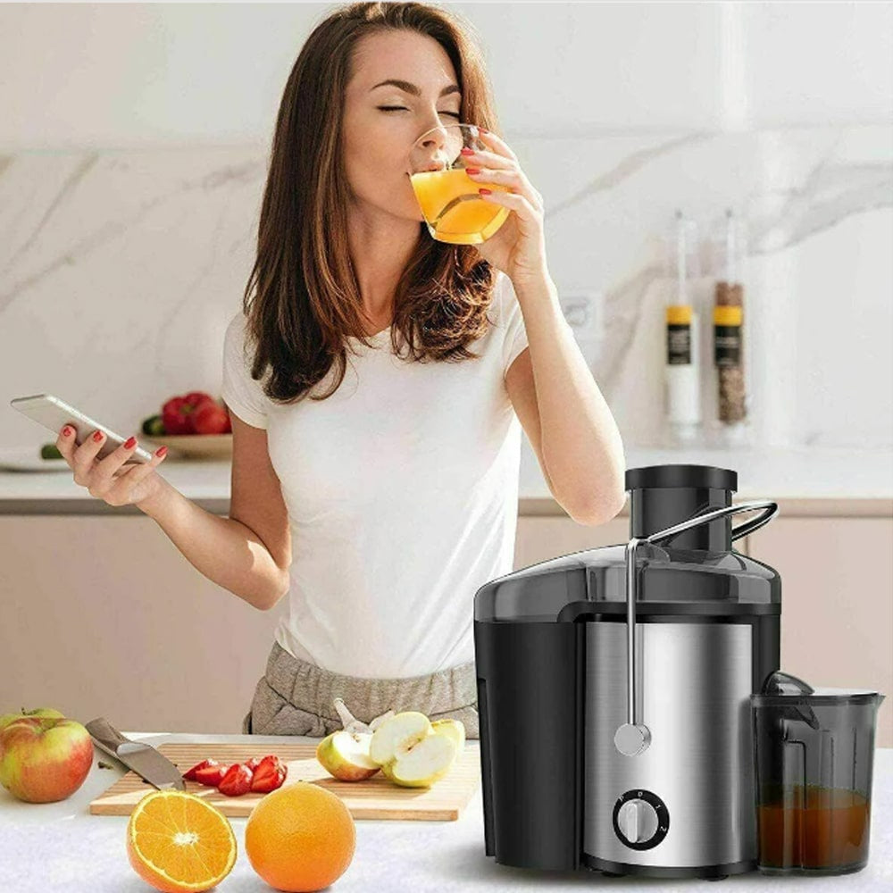 Juicer med kanne 800W (1,25 liter pulpcontainer) | Luvikno