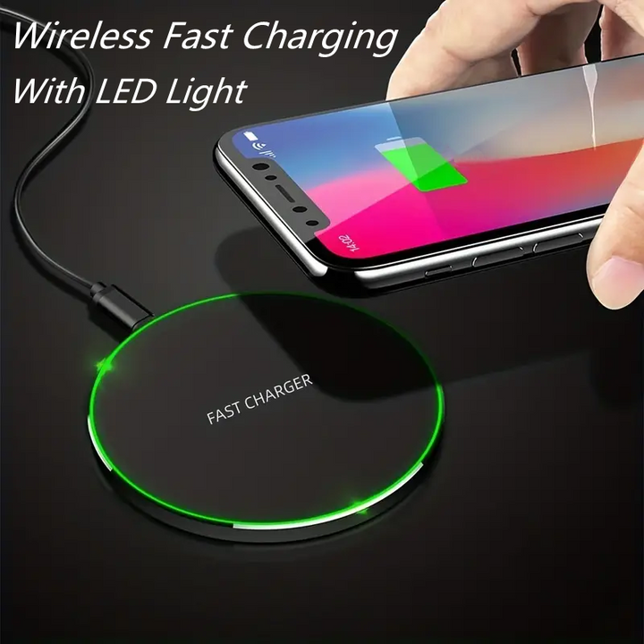 Luvikno | 30W WIRELESS FAST CHARGER FOR IPHONE & OTHER DEVICES | INDUCTION CHARGER