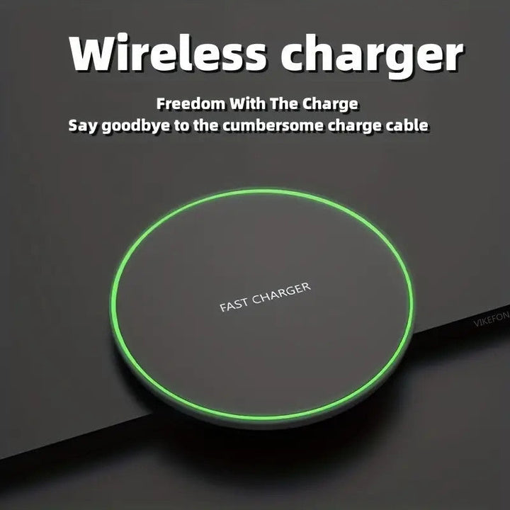 Luvikno | 30W WIRELESS FAST CHARGER FOR IPHONE & OTHER DEVICES | INDUCTION CHARGER