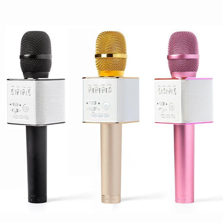Karaoke Mikrofonn Bluetooth med Høyttaler | Luvikno