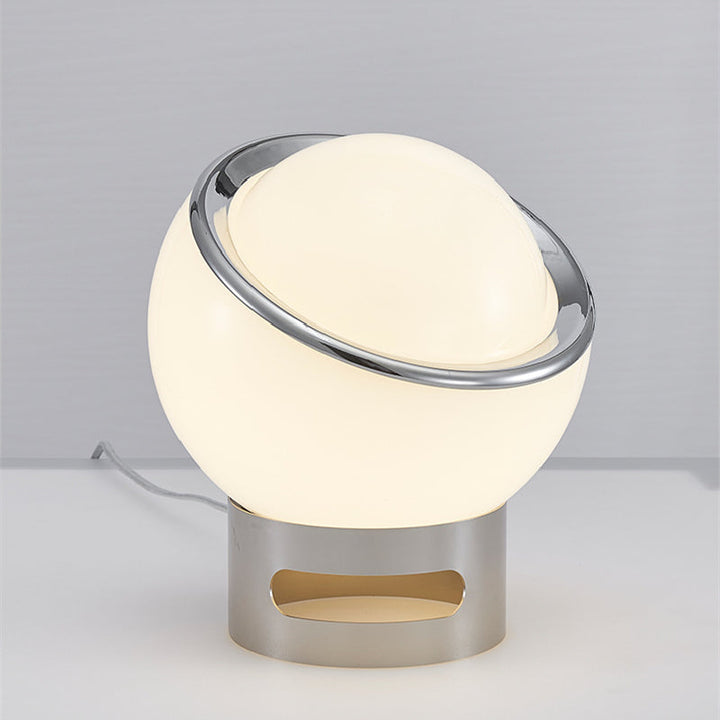 Luvikno | OpalElegance Lampe - Minimalistisk Bordlampe i Bauhaus Stil