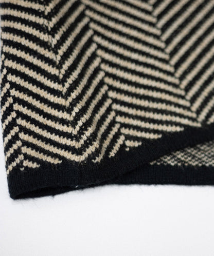 Luvik | Retro Värilohko Puolikaulusneule