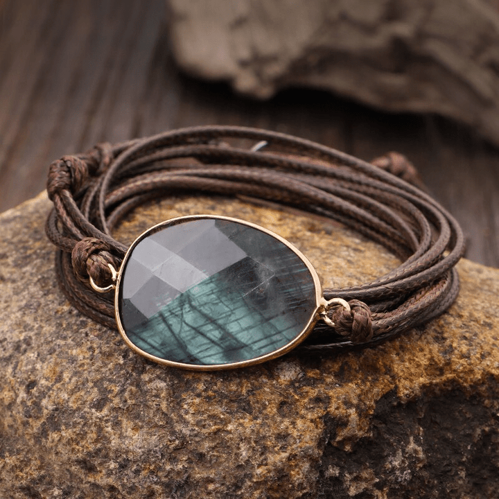 Labradoritt Snorarmbånd - Lunaria Elegance Luvikno
