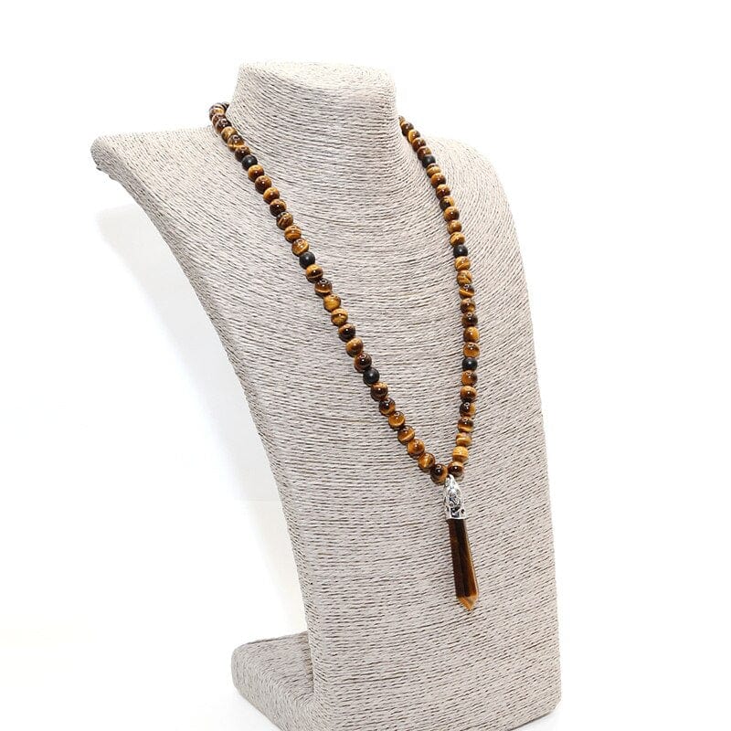 Selene Onyx Mala Halskjede - En Touch av Eleganse Luvikno