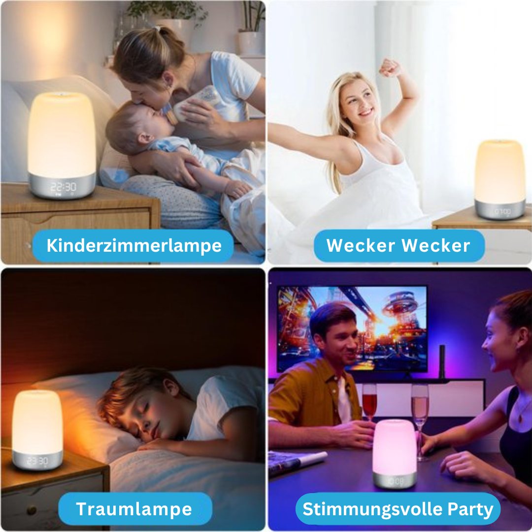 Luvikno | Veklight med Naturlige Lyder – Aurora