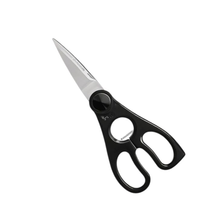 Luvikno | Kokkens Kniv Saks - Premium Rustfritt Stål Blader - Ideell for Kutting av Urter, Fjærfe og Andre Kjøkkenoppgaver - Ergonomiske Håndtak for Komfortabelt Grep og Presisjon - Multifunksjonell og Holdbar