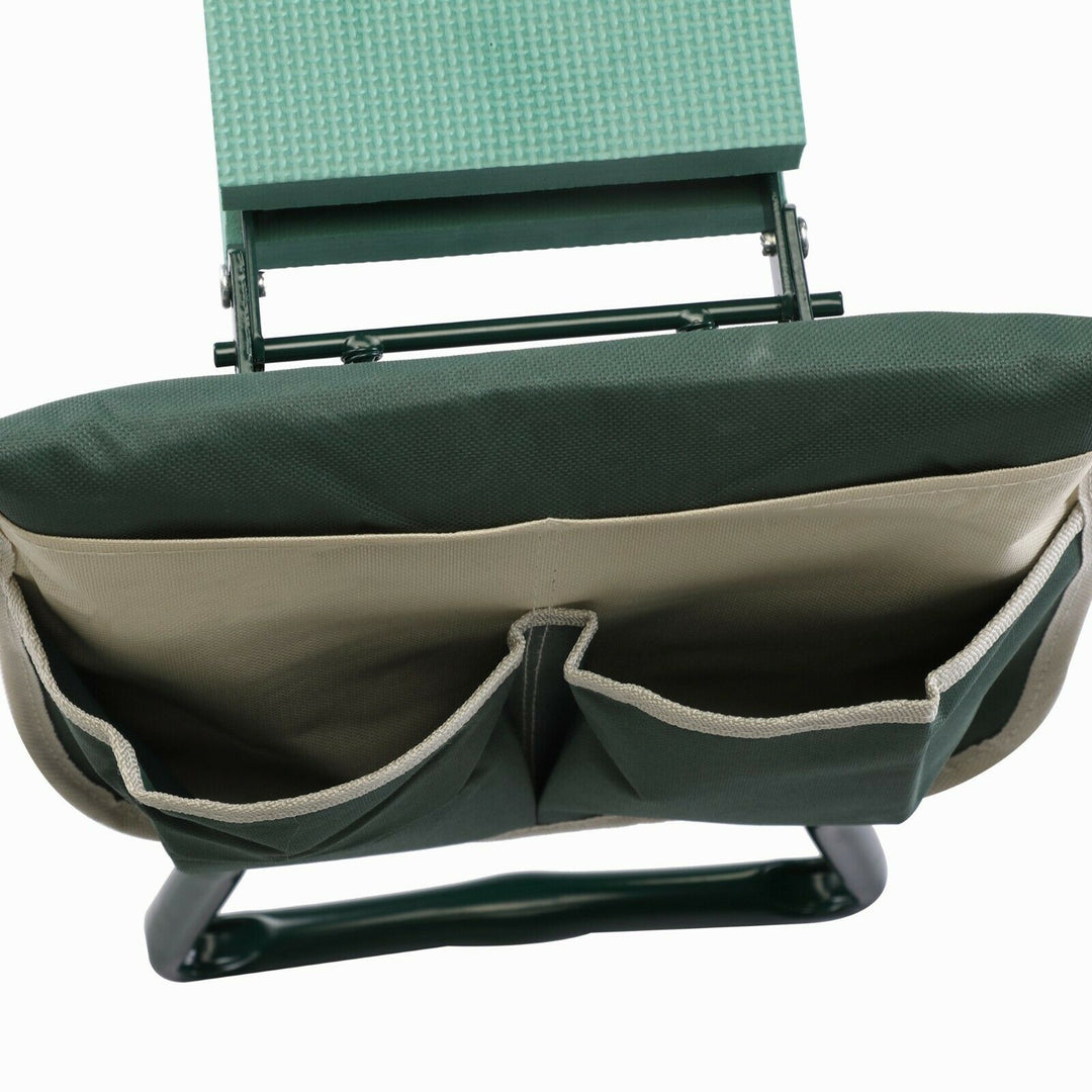 Hagekneeler - POLSTRET HAGESETE KNEELER MED HÅNDTAK Luvikno