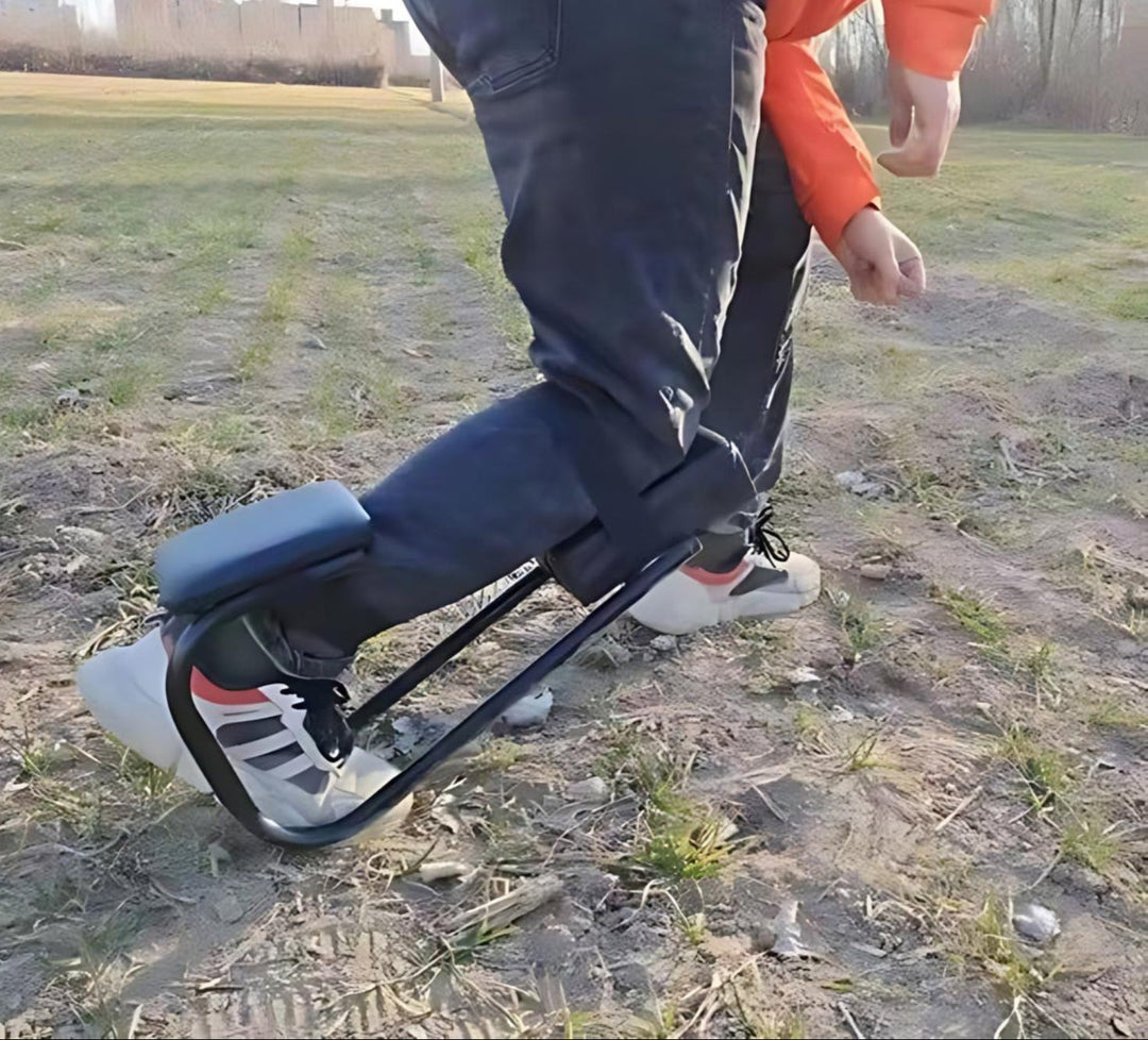 Luvikno | Bærbar Hageknepute og Stol - GardenEase Duo