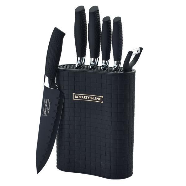 Knivsett fra Royalty Line (5 deler + skreller) | Luvikno