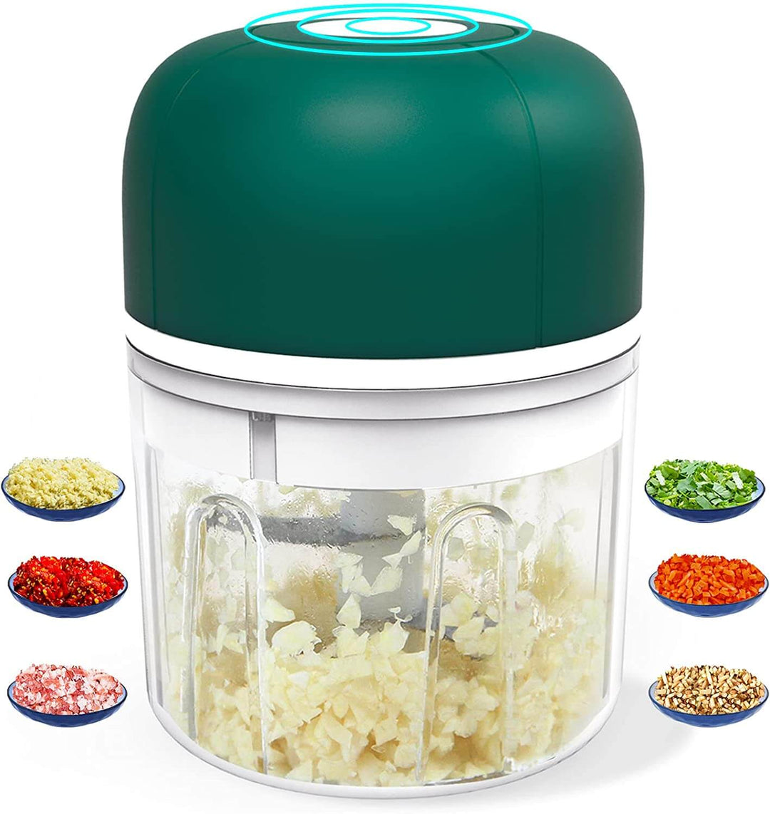 ChopEase Elektrisk Hvitløkspresse – USB-oppladbar – Kompakt & Kraftig – 250ml | Luvikno