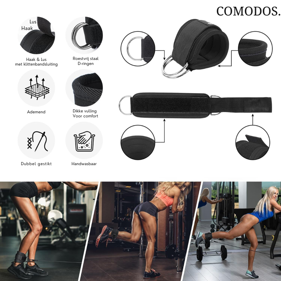 Luvikno | Treningsbånd for effektive rumpeøvelser – FlexLift