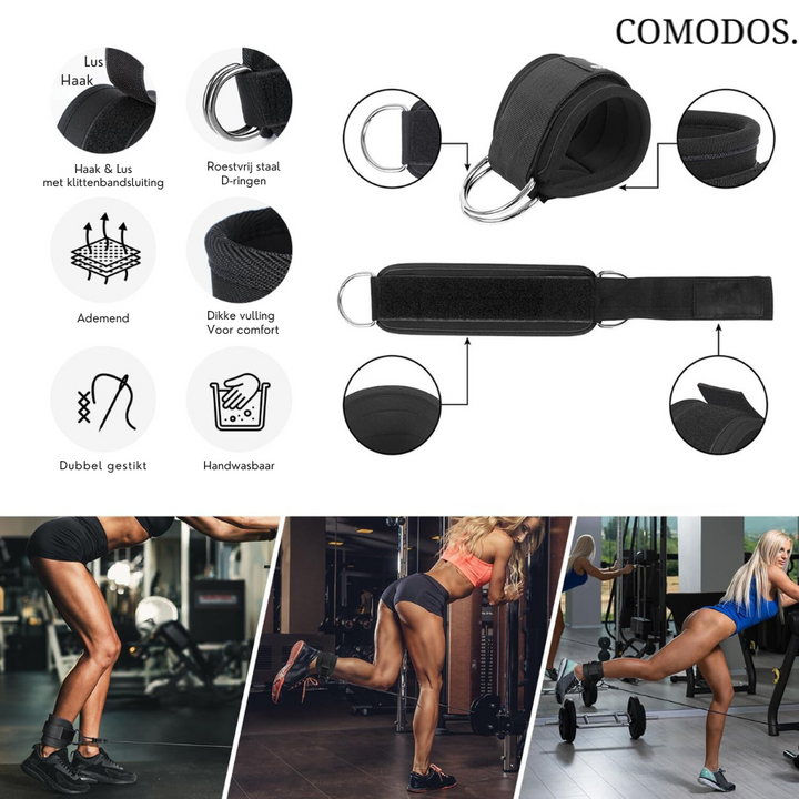 Luvikno | Treningsbånd for effektive rumpeøvelser – FlexLift