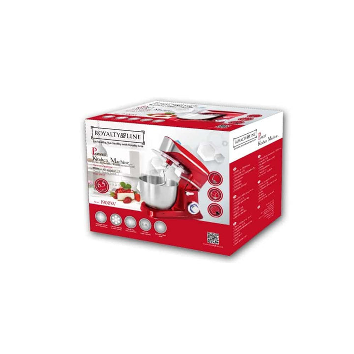 Royalty Line Kjøkkenmaskin 1.900 W 6.5 Liter (Mikser) | Luvikno