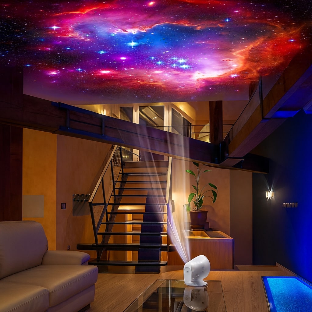 Starry Sky Prosjektor for Atmosfærisk Belysning | Luvikno