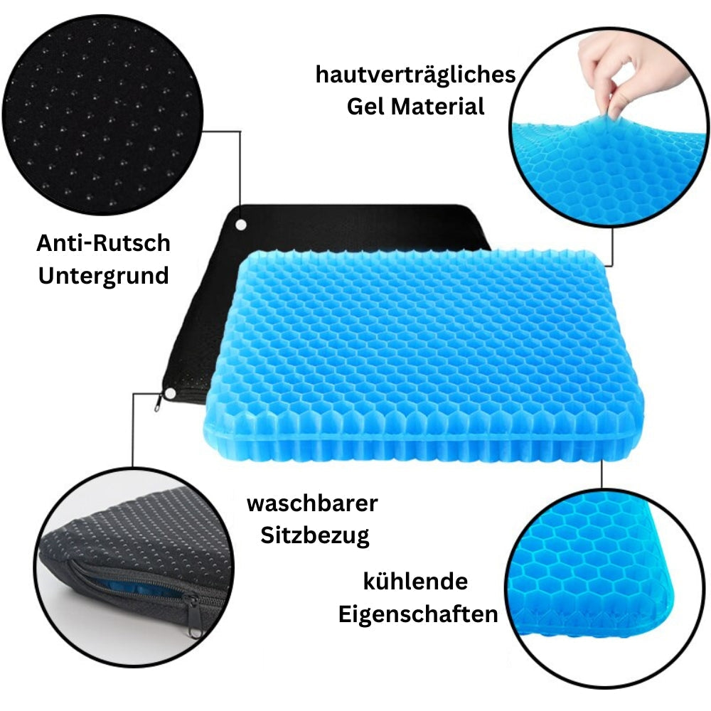 Luvikno | ErgoPad - ergonomisk gel setepute
