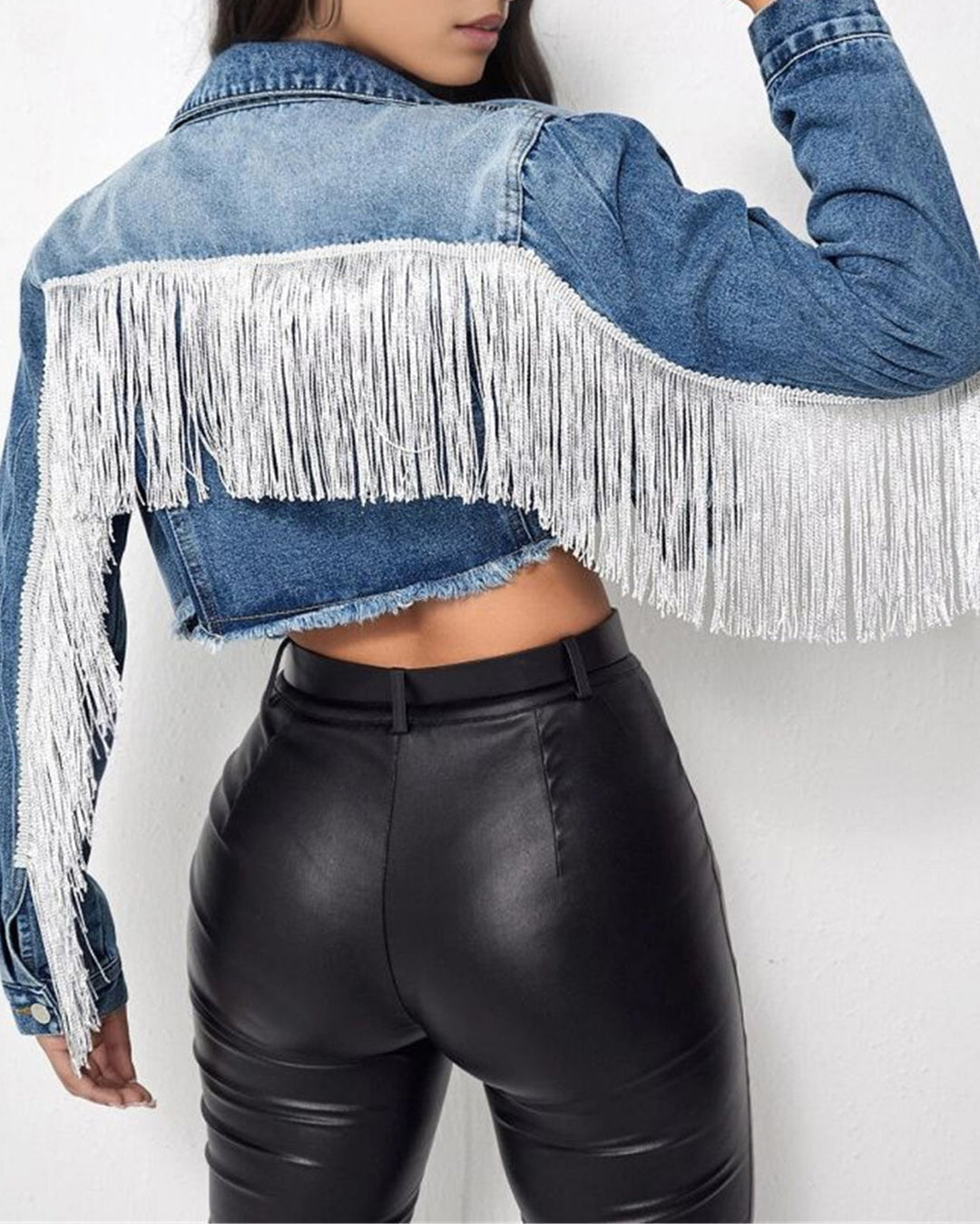 Luvik | Hullete denimjakke