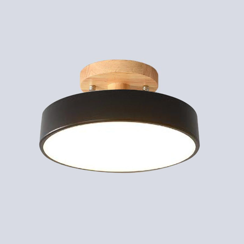 LED Taklampe Tre Flush Montering Fixture Luvikno