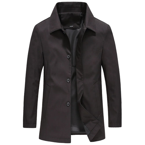 Luvik | Tyylikäs miesten trenchcoat nappeilla